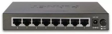 коммутатор/ PLANET 8-Port 10/100/1000Mbps Gigabit Ethernet Switch (External Power) - Metal Case недорого
