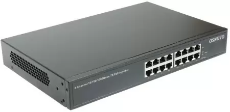 Инжектор/ OSNOVO PoE-инжектор Gigabit Ethernet на 8 портов, PoE на порт - до 30W, суммарно до 150W в Москве