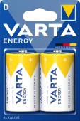 Батарейка Varta ENERGY LR20 D BL2 Alkaline 1.5V (4120) (2/20/100) (2 шт.)