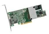 Broadcom/LSI 9361-8i (1G) (05-25420-08/LSI00417) (PCI-E 3.0 x8, LP) SGL SAS 12G, RAID 0,1,10,5,6, 8port (2*intSFF8643),1GB onboard, (analog LSI00198/L5-25121-28), 1 year