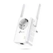 Усилитель Wi-Fi/ 300Mbps Wireless N Wall Plugged Range Extender with AC Passthrough, 2.4GHz, 802.11n/g/b, 2 fixed Antennas