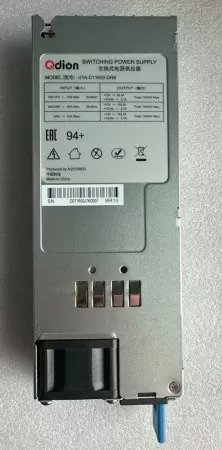 Блок питания серверный/ Server power supply Qdion Model U1A-D11600-DRB P/N:99MAD11600I1170311 CRPS 1U Module 1600W Efficiency 80 Plus Platinum, Gold Finger (option), Cable connector: C14 дешево
