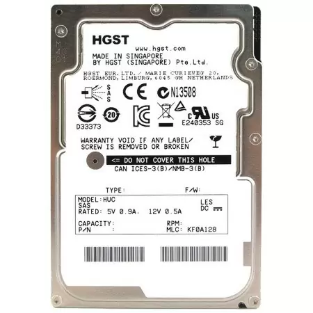 Жесткий диск/ HDD HGST SAS Server 300Gb 2.5'' Ultrastar 10K rpm 12Gb/s 128Mb 1 year warranty (replacement AL15SEB030N, AL14SEB030N, ST300MM0048) дешево