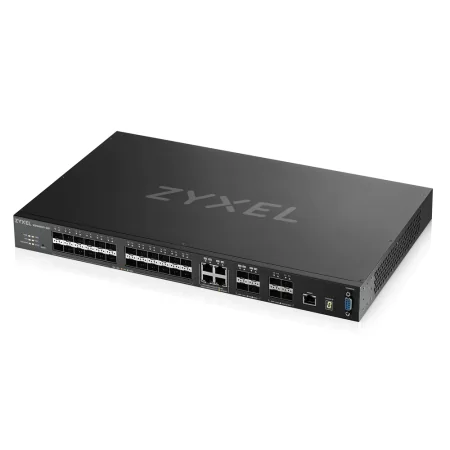 Коммутатор/ ZYXEL ZYXEL XGS4600-32F L3 Managed Switch, 24 port Gig SFP, 4 dual pers. and 4x 10G SFP+, stackable, dual PSU недорого