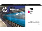 Картридж с пурпурными чернилами HP 878 PageWide XL (1.000 мл)
