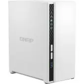 Сетевое хранилище без дисков/ SMB QNAP TS-233 NAS 2 HDD trays. ARM 4-core Cortex-A55 2.0GHz, ram 2 GB (max), 1x1GbE, 2xUSB 2.0 port,1xUSB 3.2 Gen 1