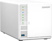 Сетевое хранилище без дисков/ SMB QNAP TS-364-8G NAS 3 HDD, 4-core Intel Celeron N5105/N5095 2.0 up to 2.9 GHz, 8 GB RAM (1x8 GB) up to 16 GB (2x8GB), 2.5 Gigabit Ethernet, 2xUSB 3.2 Gen 2 (10Gbps), 1xUSB 3.2 Gen 1, 2xM.2 PCIe Gen 3 x2 slots