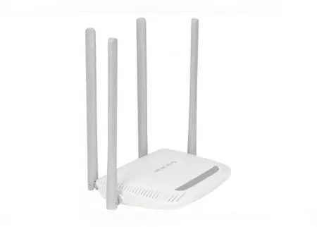 Маршрутизатор/ N300 Wi-Fi router, 2.4 GHz, 1 WAN port 10/100Mbps + 3-port LAN 10/100 Mbps, 4 fixed antenna дешево