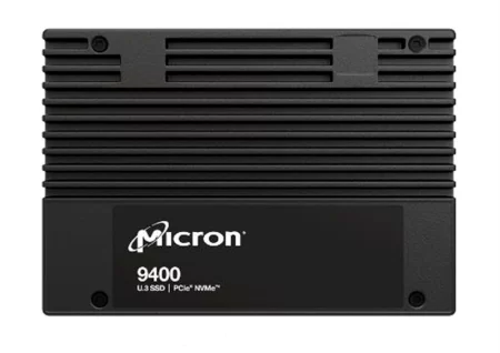 Micron 9400 PRO 7680GB NVMe U.3 (15mm) PCIe NVMe Gen4 1x4 (v1.4) R7000/W7000MB/s 3D TLC MTBF 2М 1.6M/300K IOPS SSD Enterprise Solid State Drive, 1 year, OEM в Москве