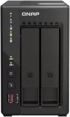 Сетевое хранилище без дисков/ SMB QNAP TS-253E-8G NAS, 2-tray w/o HDD. 2xHDMI-port. 4-core Celeron J6412 2-2.6 GHz, 8GB DDR, 2x2.5Gb LAN, 2 x M.2 2280 PCIe Gen 3 x2, 2x USB 3.2 Gen 2 (10Gbps) Port, 2x USB 2.0 port