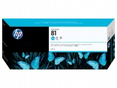 HP 81 680-ml Cyan Dye Ink Cartridge Картридж