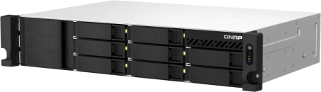 Сетевое хранилище без дисков/ SMB QNAP TS-864eU-RP-8G NAS, 8-tray 3,5"/2,5" w/o HDD, 4-core Intel Celeron N5095 2.0-2.9 GHz, 8GB DDR4 max, 2x2.5GbE LAN, 2U Rackmount, 2x300W PSU. W/o rail kit RAIL-B02 недорого
