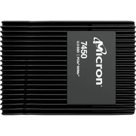 Micron SSD 7450 MAX, 3200GB, U.3(2.5" 15mm), NVMe, PCIe 4.0 x4, 3D TLC, R/W 6800/5300MB/s, IOPs 1 000 000/390 000, TBW 17500, DWPD 3 (12 мес.) в Москве