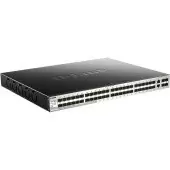 Коммутатор/ DGS-3130-54S Managed L3 Stackable Switch 48x1000Base-X SFP, 2x10GBase-T, 4x10GBase-X SFP+, CLI, 1000Base-T Management, RJ45 Console, USB, RPS, Dying Gasp