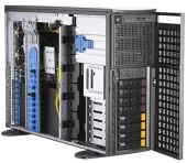 Supermicro SuperServer 4U 740GP-TNRT noCPU(2)3rd Gen Xeon Scalable/TDP 270W/no DIMM(16)/ SATARAID HDD(8)LFF/2x10GbE/2x2200W