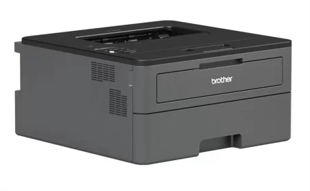 Brother HL-L2371DN, Принтер, ч/б лазерный, A4, 34 стр/мин, 64 МБ, Duplex, LAN, USB, старт.картридж 4500 стр.(работает с тонерами TN-14/TN-13) недорого