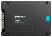 Micron 7450 PRO 3.84TB NVMe U.3 (15mm) PCIe NVMe Gen4 1x4 (v1.4) R6800/W5300MB/s 3D TLC MTTF 2М 1M/180K IOPS 7300TBW SSD Enterprise Solid State Drive, 1 year, OEM