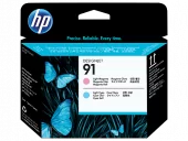 HP 91 Light Magenta and Light Cyan Printhead Печатающая головка