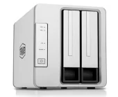 TerraMaster F2-423 tower NAS QC 2,0Ghz(2,9)/4Gb(32)/TRAID,JBOD,RAID0,1/up to 2 HS SATA(3,5' or 2,5')/2xM.2 2280 NVMe/2xUSB3.1 Gen2/HDMI/2x2,5GbE RJ-45/iSCSI/1xPS/1YW