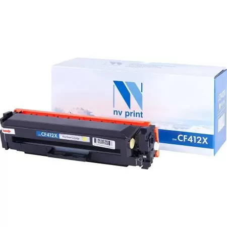 -/ Тонер-картридж NVP NV-CF412X Yellow для HP Color LaserJet Pro M377dw/ M477fdn/ M477fdw/ M477fnw/ M452dn/ M452nw (5000k) недорого