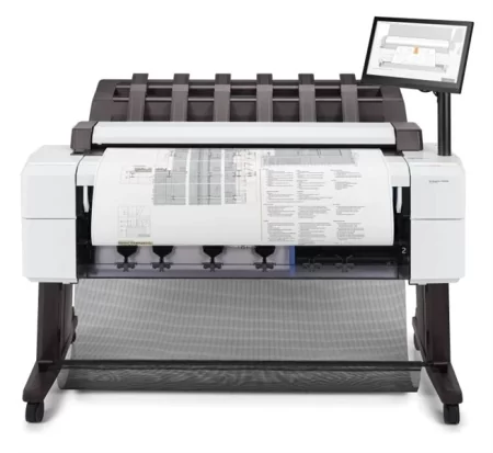 HP DesignJet T2600dr PS MFP (p/s/c, 36",2400x1200dpi, 3A1ppm, 128GB, HDD500GB, 2rollfeed, autocutteoutput tray,stand, Scanner 36",600dpi, 15,6" touch display, extUSB, GigEth) недорого