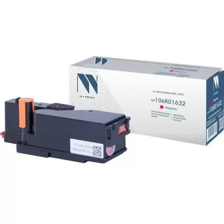 -/ Тонер-картридж NVP NV-106R01632 Magenta для Xerox Phaser 6000 / 6010 (1000k) в Москве