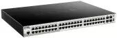 Сетевой коммутатор/ DGS-1510-52XMP SmartPro L2+ Stackable Switch 48x1000Base-T PoE, 4x10GBase-X SFP+, PoE Budget 370W (740W with DPS-700), CLI, RJ45 Console, RPS