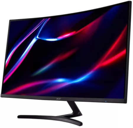 31,5'' ACER ED323QUPBMIIPPX Curved 1500R Black, 16:9, VA, 2560x1440, 1ms, 350, 400cd, 165Hz, 2xHDMI(2.0) + 2xDP(1.2) + Audio Out, 3Wx2, FreeSync Premi дешево