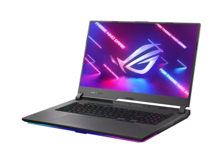 ASUS ROG Strix G17 G713RM-KH096 AMD Ryzen 7 6800H/16Gb/1TB SSD/17,3"FHD IPS 360Hz / NVIDIA RTX 3060 6Gb/WiFi6/BT/Cam//DOS/2.6Kg/Eclipse Gray на заказ