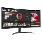 Монитор LG LCD 34WR50QC-B/ LG UltraWide 34WR50QC-B 34" Curved VA monitor, 3440x1440, 300cd/m2, 21:9, 5мс (GtG), HDMIx2, DP, 100Hz, 178/178, FreeSync, HDR 10, VESA (100x100 мм)