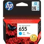 Cartridge HP 655 для DJ IA 3525/5525/4515/4525, голубой (600 стр)