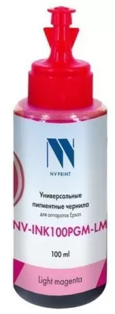 -/ Чернила NVP пигментные для аппаратов Epson (100ml) Light Magenta в Москве