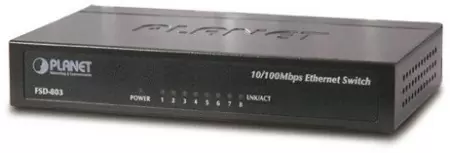 коммутатор/ PLANET 8-Port 10/100Mbps Fast Ethernet Switch, Metal в Москве