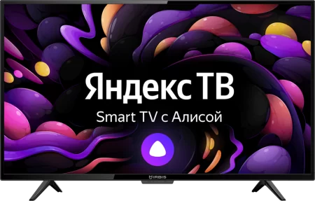 IRBIS 43U1 YDX 130FBS2, 43", 3840x2160,16:9,Frameless,Tuner (DVB-T2/DVB-S2/DVB-C), Android 9.0 Pie, Yandex, 1,5GB/8GB, Wi-Fi, Input (AV RCA, USBx2, HDMIx2, YPbPr mini, CI+),Output (3,5mm, Coax), Black в Москве