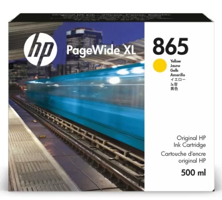 Cartridge HP 865 для PageWide XL 4200/5200, желтый, 500 мл в Москве