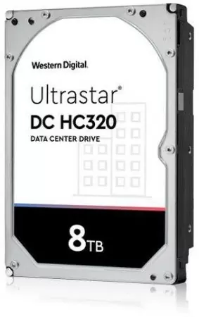 Жесткий диск/ HDD WD/HGST SAS Server 8Tb Ultrastar 7200 12Gb/s 256MB 1 year warranty в Москве