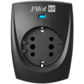 Pilot Bit Сетевой фильтр ZIS PILOT BIT, 1 розетка, 16А/3,5кВт, черный