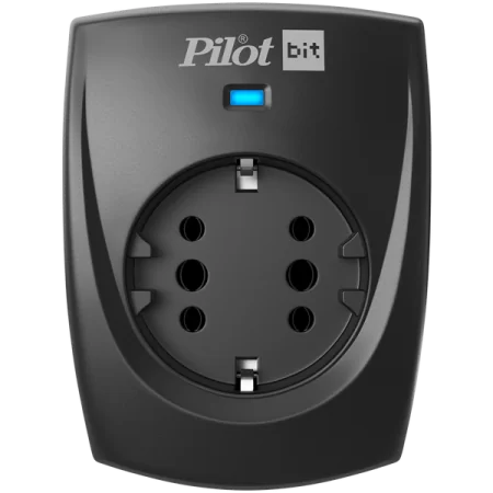 Pilot Bit Сетевой фильтр ZIS PILOT BIT, 1 розетка, 16А/3,5кВт, черный в Москве