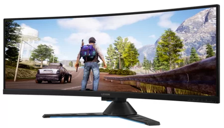 Lenovo Legion Y44w-10 43.4" 32:10 DWUXGA (3840x1200) VA, Curved 1800R, 4ms, 3000:1, 450cd/m2, 178/178, 144hz, 2x HDMI, 1x DP, 1x USB-C G1, 1x USB-C G2 недорого