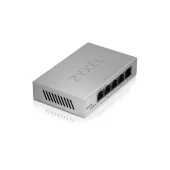 Коммутатор/ ZYXEL GS1200-5 Smart L2 Switch, 5xGE, Desktop, Silent, Supports VLAN, IGMP, QoS and Link Aggregation