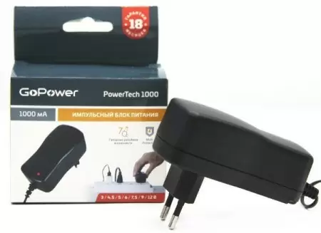 Блок питания GoPower PowerTech 1000 универсальн. импульсный (1/100) недорого