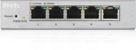 Коммутатор/ ZYXEL GS1200-5 Smart L2 Switch, 5xGE, Desktop, Silent, Supports VLAN, IGMP, QoS and Link Aggregation в Москве