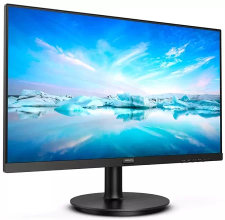 23,8" Philips 242V8LA 1920x1080 75Гц VA LED 16:9 4ms D-Sub HDMI DP Mega Infinity DCR 3000:1 178/178 250cd Tilt Speakers Black недорого