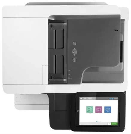 HP LaserJet Enterprise MFP M635fht (p/c/s/f, A4,1200dpi,61ppm,1,5Gb,HDD500GBenc,3 trays 100+2х550,ADF150,Duplex,stand,USB/GigEth,cart.10,5k in box,1y warr.) дешево