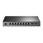 Коммутатор/ 8-port gigabit Smart PoE+ Switch with 2 SFP uplink ports,desktop mount, 8 802.3af/at compliant PoE+ ports, 2 SFP uplink ports, 58W PoE budget, L2 switch features