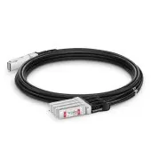 Твинаксиальный медный кабель/ Customized 100G QSFP28 to 4x25G SFP28 Passive Direct Attach Copper Breakout Cable Compatible Brands 1m