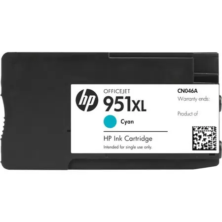 Cartridge HP 951XL для Officejet Pro 8100/ 8600, голубой, 16 мл недорого