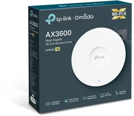 купить Точка доступа/ V1 11ah two-band ceiling point available, up to 2402mbit / s na5ggc and up to 1148mbit/s na2. 4ggc, 1port, 2.5 Gbit/s, support for standard 802.3 at,, MU-MIMO