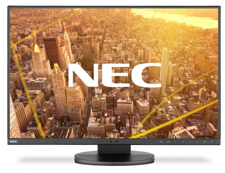 NEC 24" EA241WU-BK LCD Bk/Bk (IPS; 16:10; 300cd/m2,1000:1 / 5000:1, 5ms,1920x1200,178/178, рамка 0,8 мм; DVI, VGA, DP; HDMI; USB 3.0; Tilt; Swiv; HAS в Москве