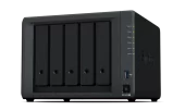 Synology DC2,6GhzCPU/8G(up to 32Gb)/RAID0,1,10,5,5+spare,6/upto 5hot plug HDD SATA(3,5' or 2,5')(upto15 with 2xDX517)/2xUSB3.2/2eSATA/4GigE/iSCSI/2xIPcam(upto40)/1xPS/1YW repl DS1520+